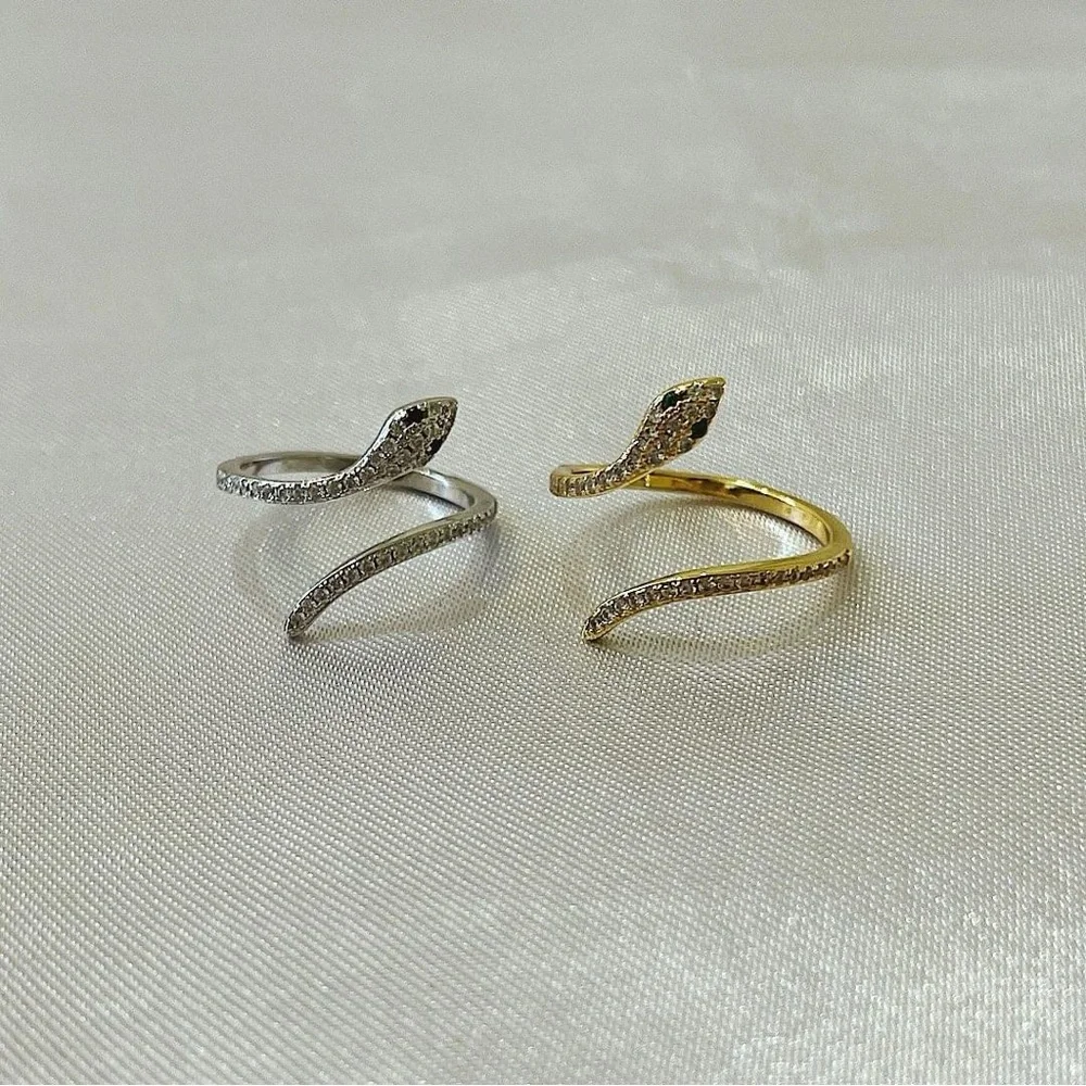 Gold Snake Ring